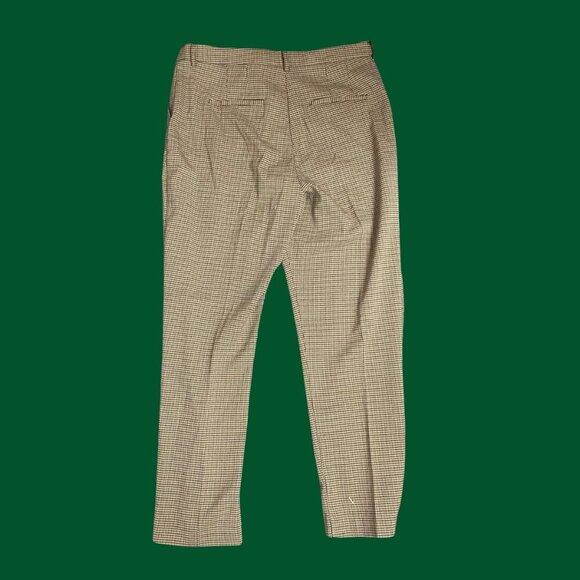 Mango MNG Houndstooth Ankle Pants – Women’s Size 10 – Tailored Trousers - Picture 4 of 11